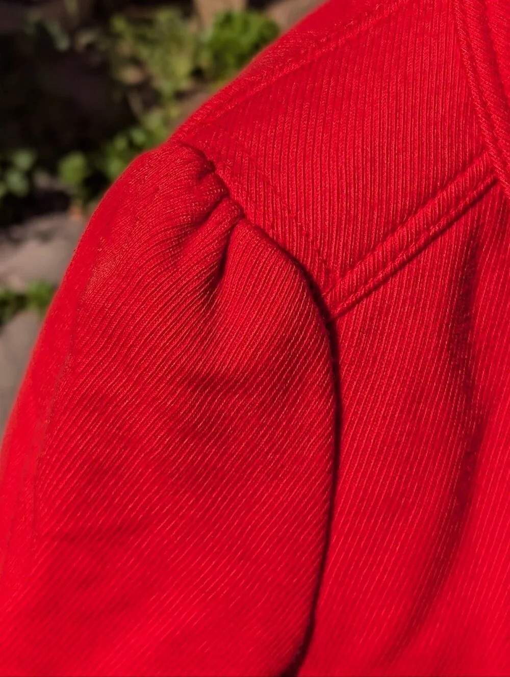 Marc Jacobs Women's Wool Blend Red Double Brested Long Peacoat Size Large